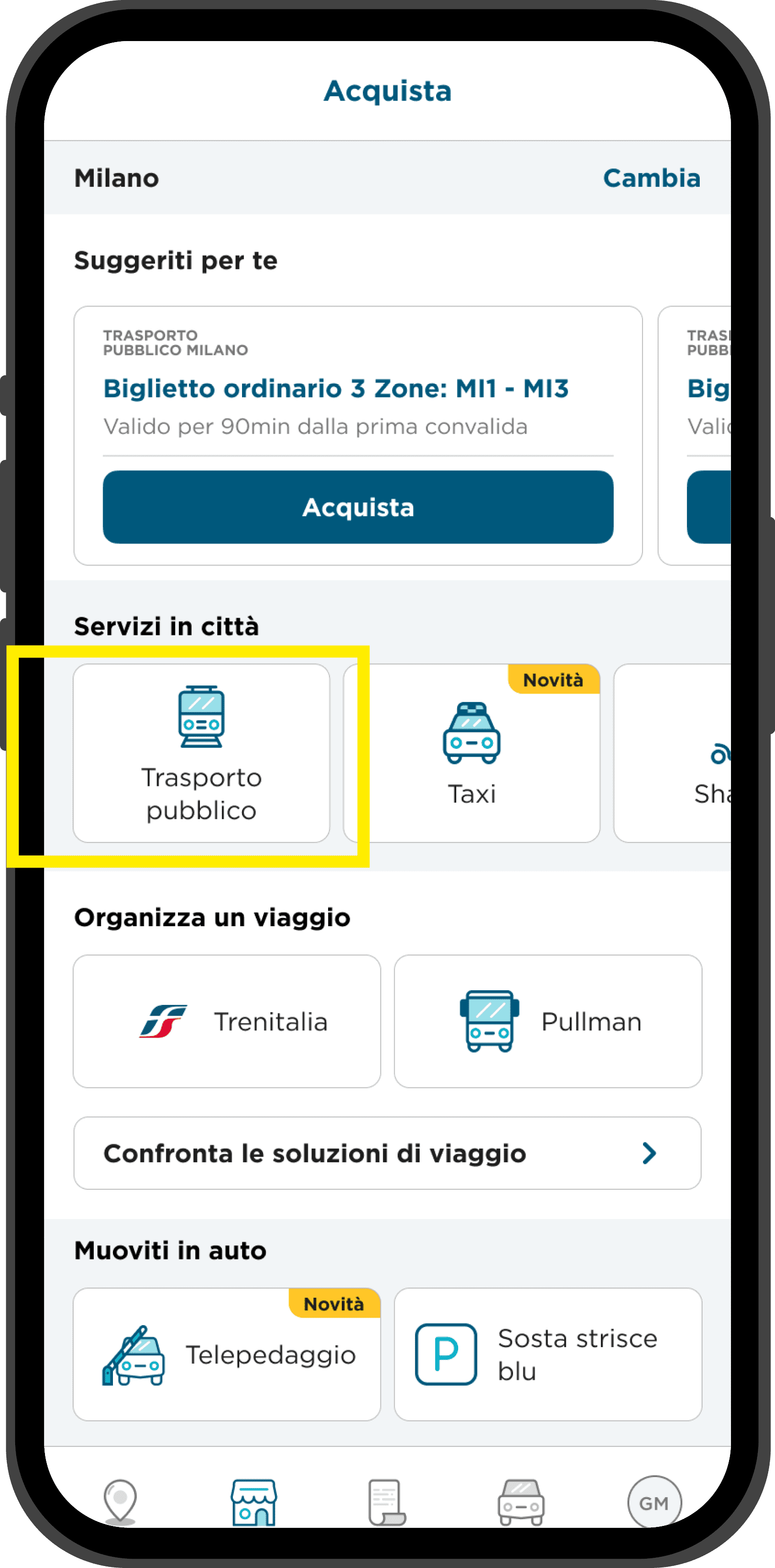 Abbonamento Trasporto